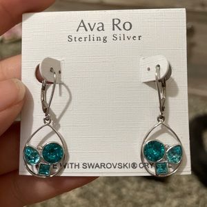 Sterling silver #925 earrings